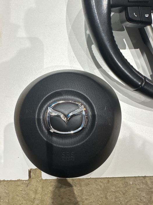 Mazda CX5 кожен волан Мазда СХ5