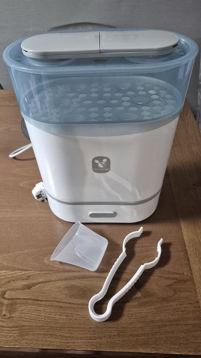 Електрически парен стерилизатор Cangaroo - 3 в 1, сив