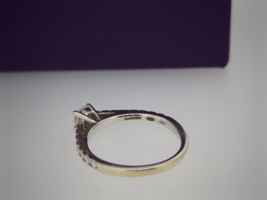 Inel logodna Cozette aur 18k 2.17gr cu diamante naturale (r)