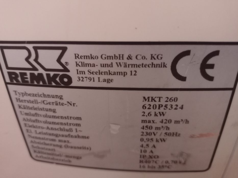 Мобилен климатик  12BTU