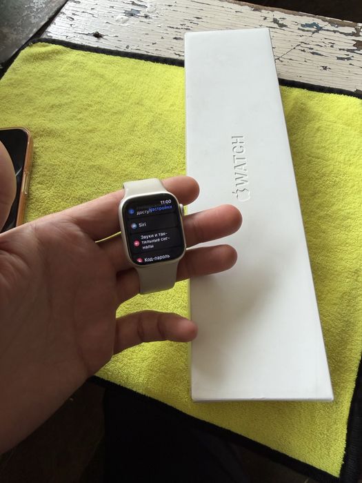 Apple Watch 8.41 holati ideal yomkost 88 ideal kamplekt