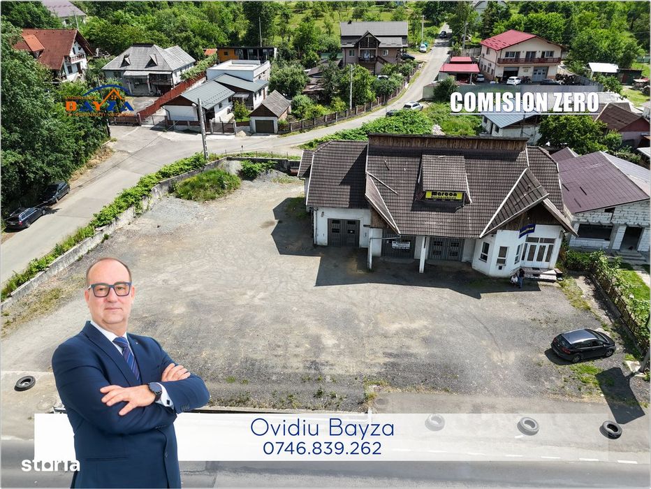 Proprietate industrială Baia Sprie – DN | Acces TIR | 1.309 mp teren