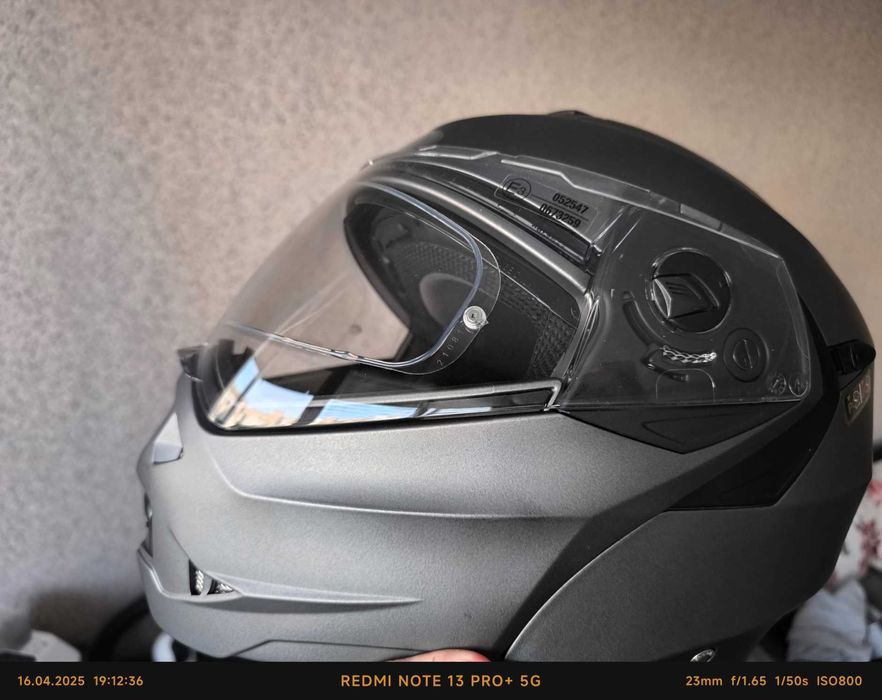 Модуларна каска CABERG Duke 2 Mat Gun Metal Размер L