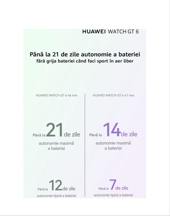Ceas Huawei Watch GT 6 Elegance Gold, Cutie