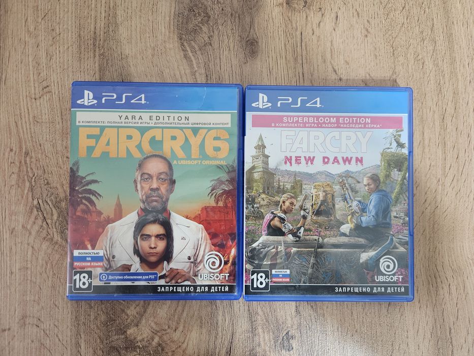 Продам игры на Sony PlayStation 4