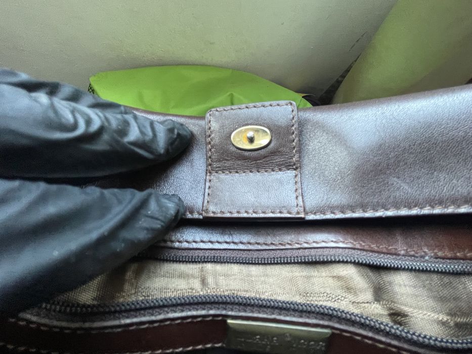 Geanta Luana Igor  piele naturala made in italy ,model deosebit purtat