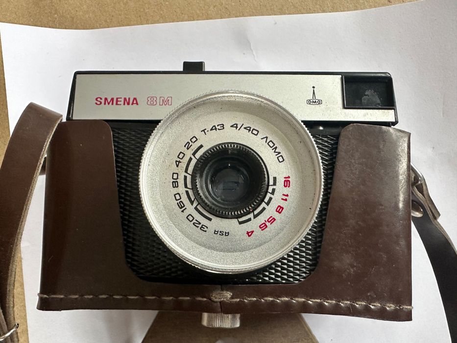 Продавам ретро фотоапарат-Смена 8М ЛОМО лентов фотоапарат СССР.