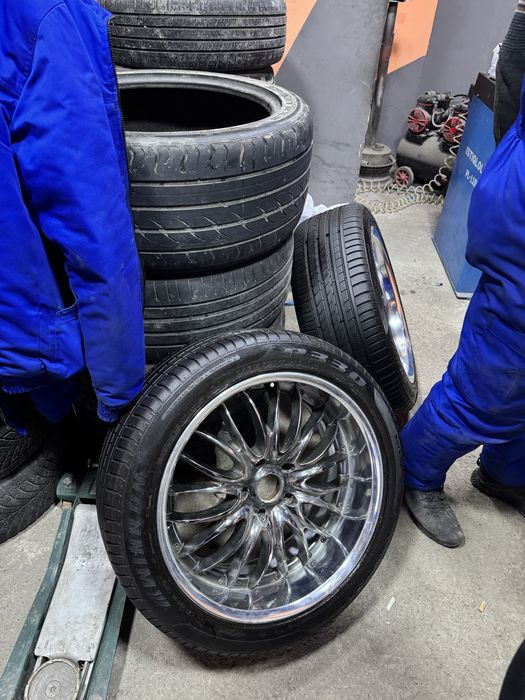 Work Seeker SCX R19 Японские оригинал диски кованные 5x120 с резиной