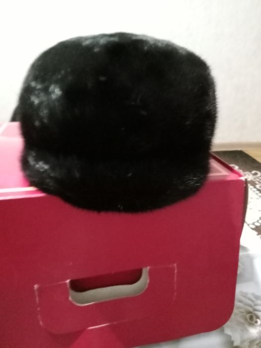 Норка шапка новый
