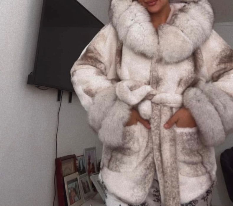 Haină de blană Vulpe Alcantara