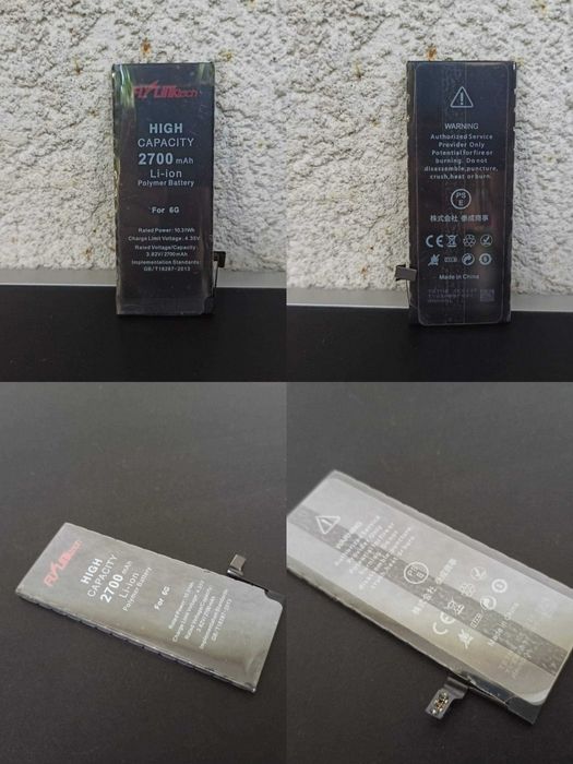 Acumulator baterie iphone 6 G 2700mAh husa 5 plus folii sticla 12 pro