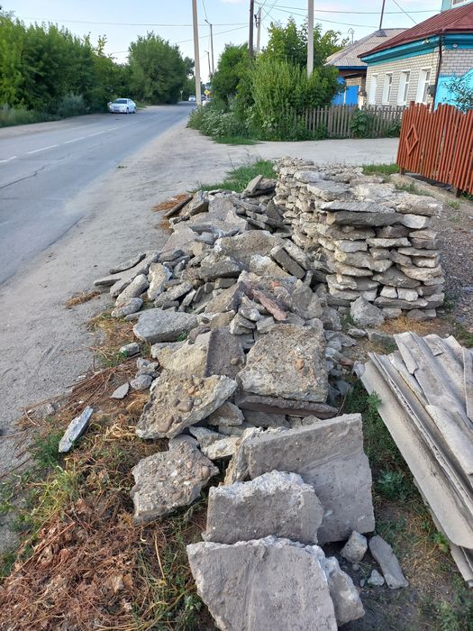 Отход фундаментный камень