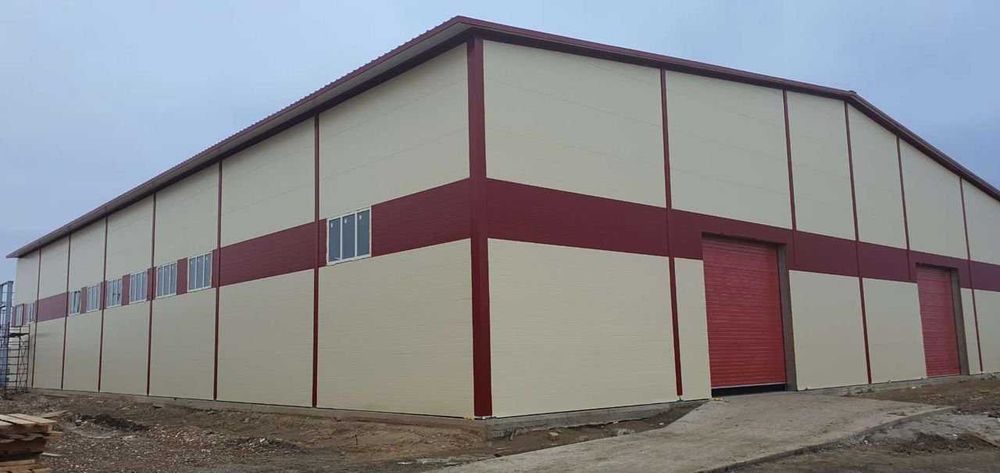 Производим и устанавливаем трехслойные сэндвич панели / sendvich panel