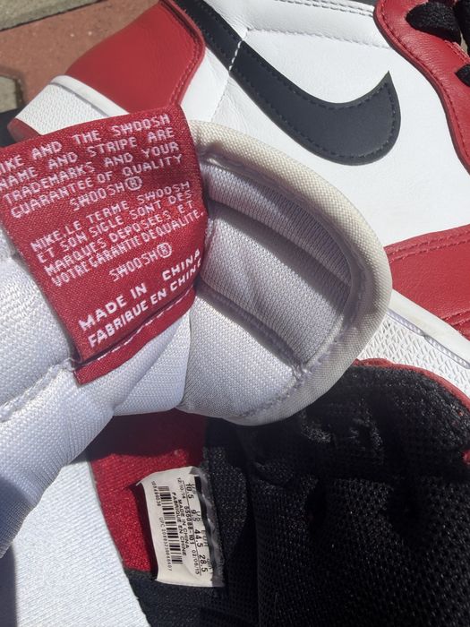 Adidasi Nike jordan 1 chicago red