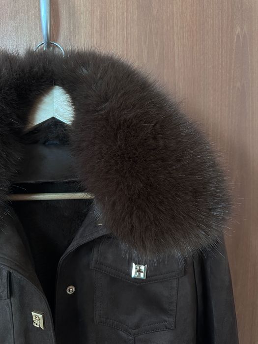 Велурено яке с пух