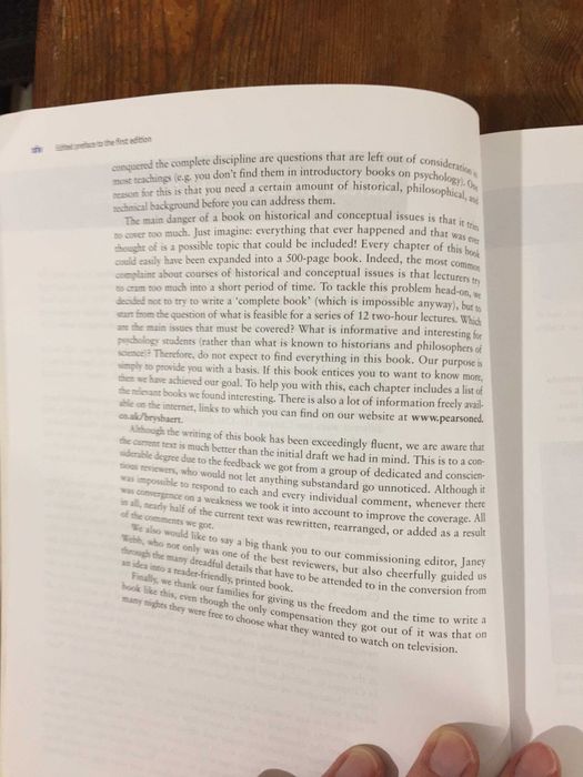 Historical and Conceptual Issues in Psychology