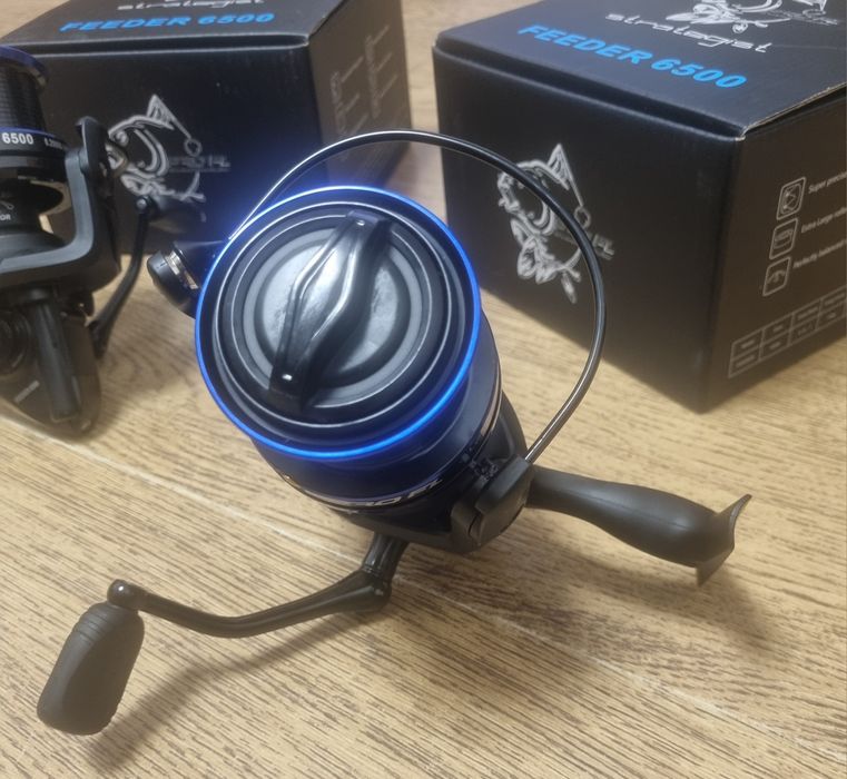 SET 2 Mulinete Pro FL Strategist Feeder 6500 7rulmenti