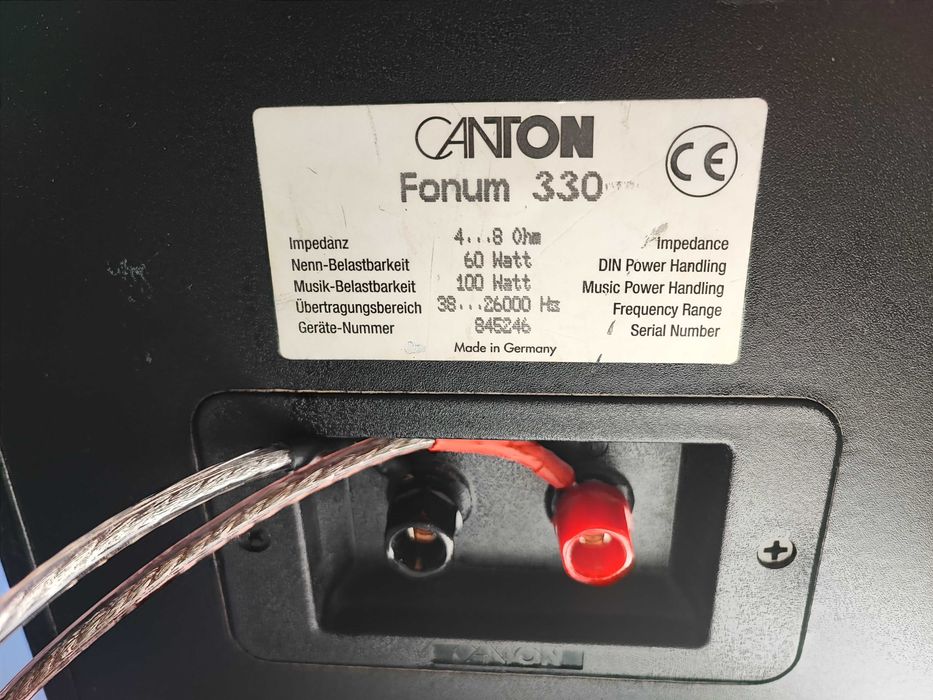 boxe Canton Fonum 401 , Fonum 330, POPsmarts NU JBL FOCAL DALI B&W