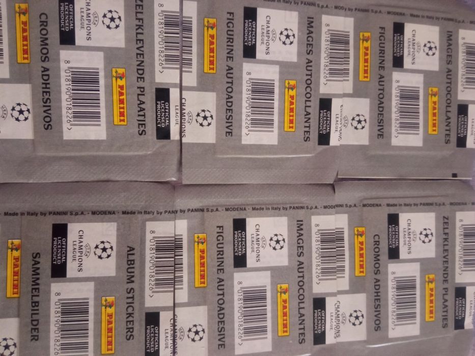 Неотваряни пакетчета Панини/Panini