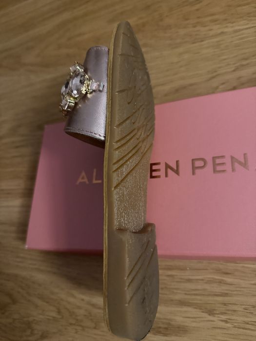 Sandale din piele cu pietre roz Cassis Cote D’azur