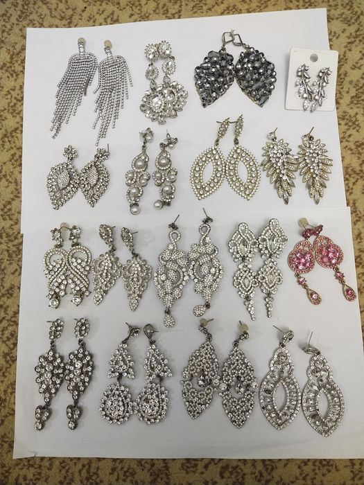 Серьги для свадебных салонов