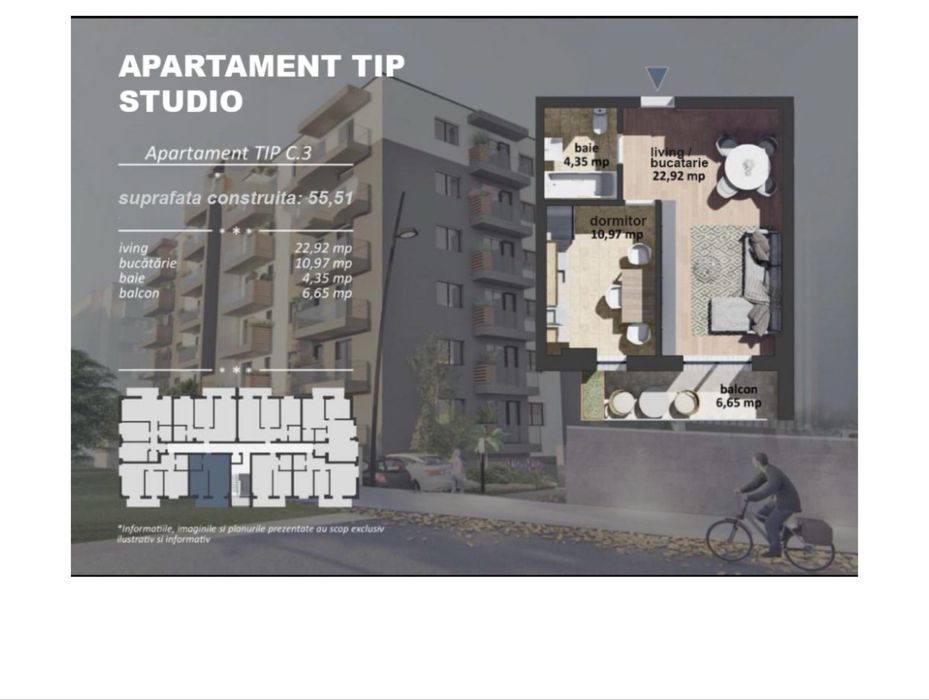 Apartament 2 camere /Grand Arena Mall/TVA inclus in pret