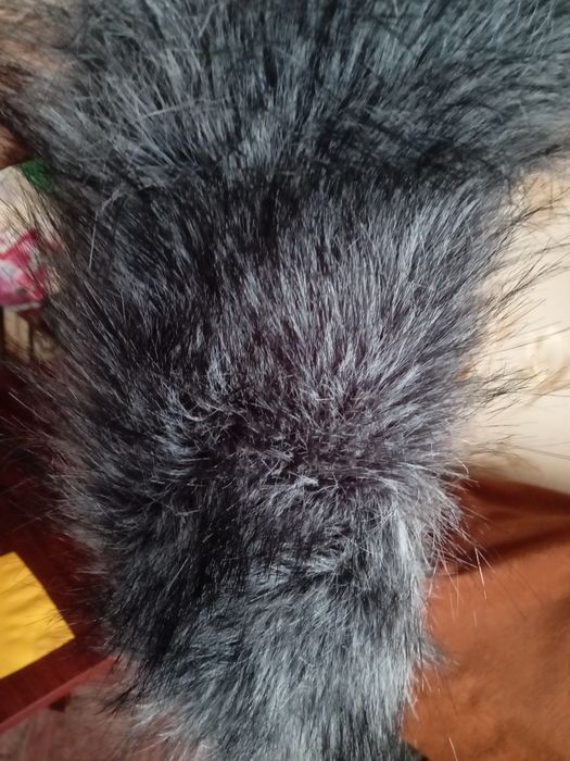 Воротник искусственный под чернобурку