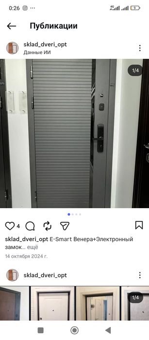 Двери входные металлические