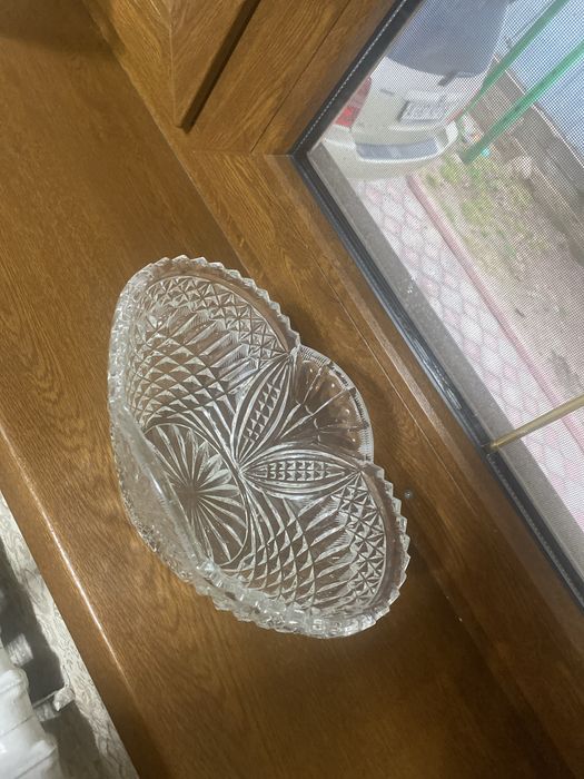 Ваза хрусталь конфетница