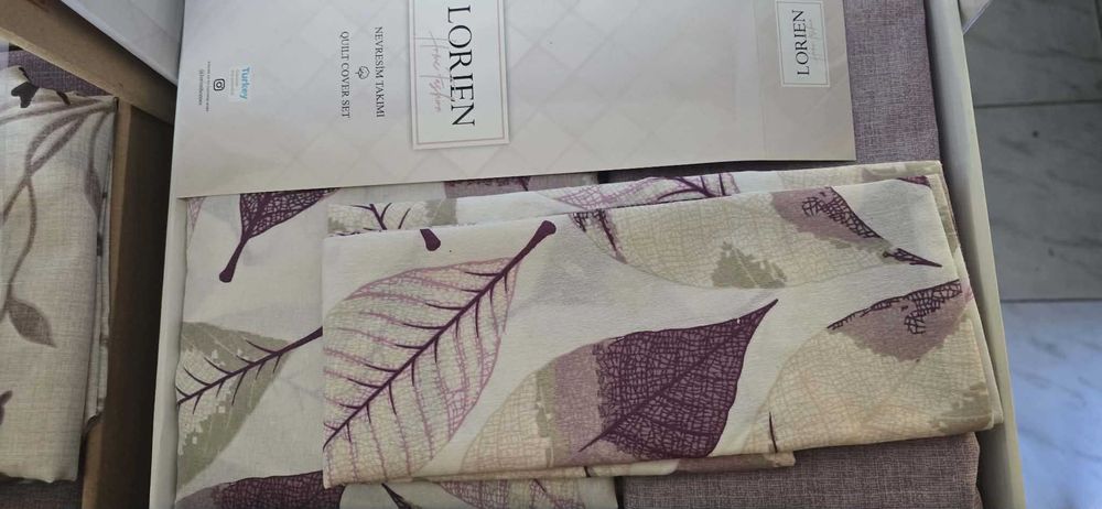 Спални комплекти - нови - чист памук