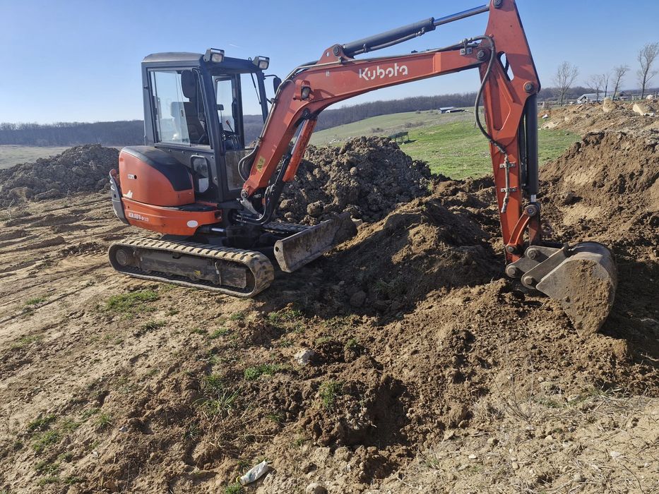 Kubota miniexcavator