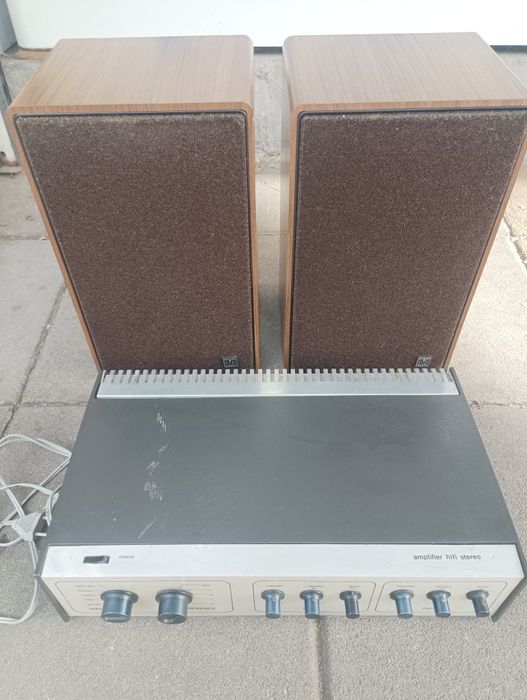 Професионални колони с усилвател GRUNDIG, SUPER HIFI Box 550.