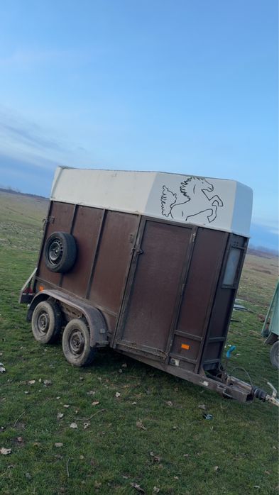 Vand remorca de un cal  jumate