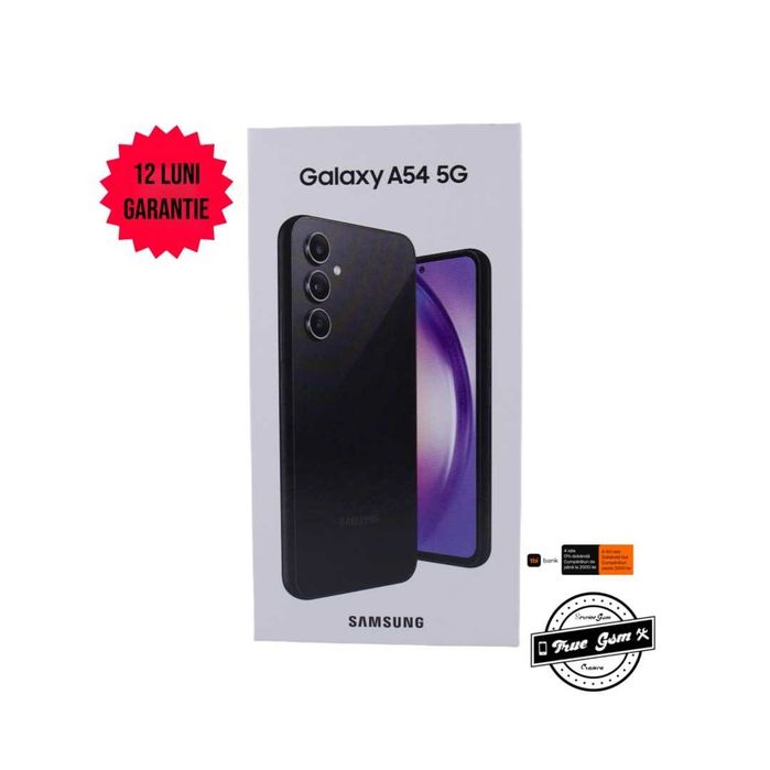 Samsung A54 128GB Graphite - GARANTIE 12 LUNI | TrueGSM