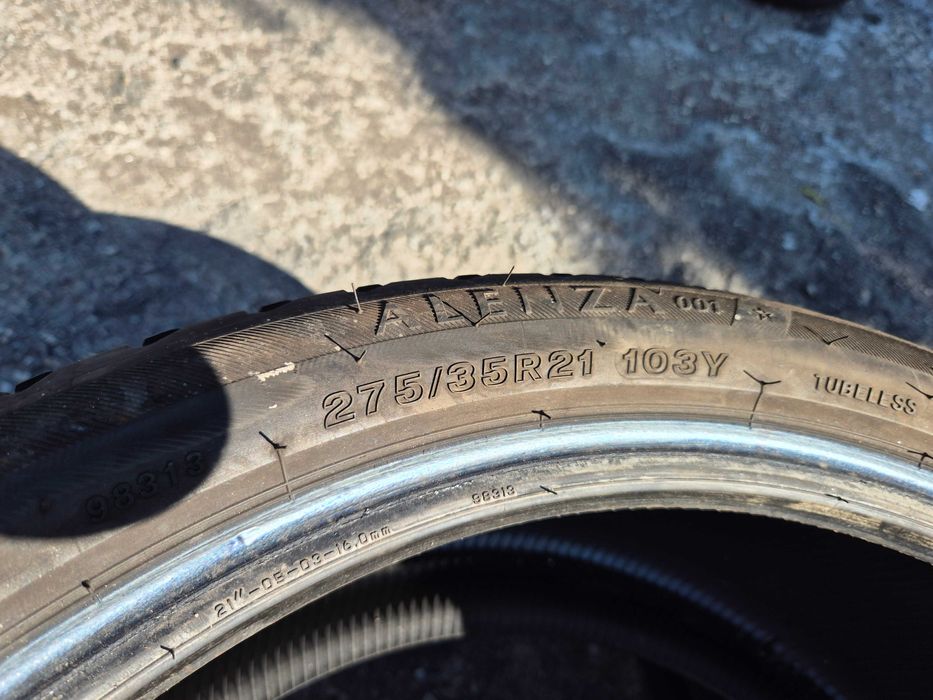 Anvelope de VARA 245/40/21 - 275/35/21 - Bridgestone 2023 RFT