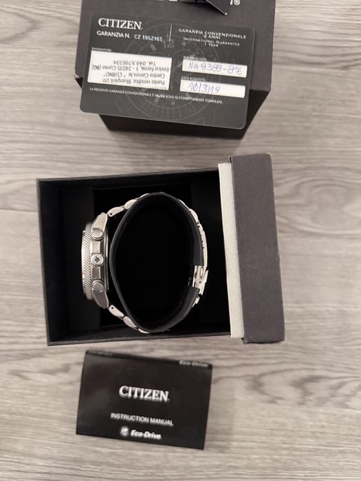 Citizen Eco Drive pilot