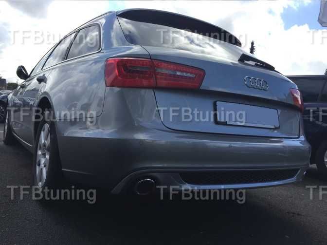 Difuzor bara spate Audi A6 C7 11-14 SLINE S LINE S-LINE S6 RS6 ver2