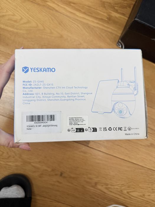 Camera de vedere cu incarcare solara