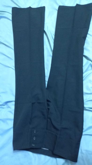 Pantaloni eleganti Miss Selfridge UK negri moderni, mas. 36-38