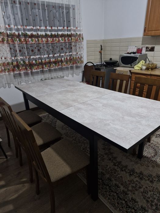 Стол стулья 2.2м