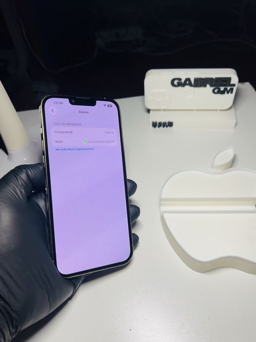 Iphone 13 pro mac gold 256 gb 100% bat Garantie