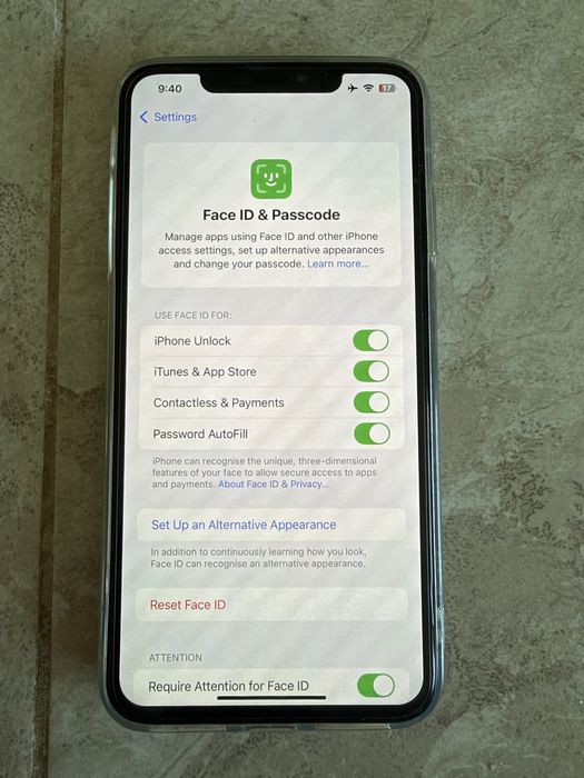 iPhone XS Max, Silver 256GB