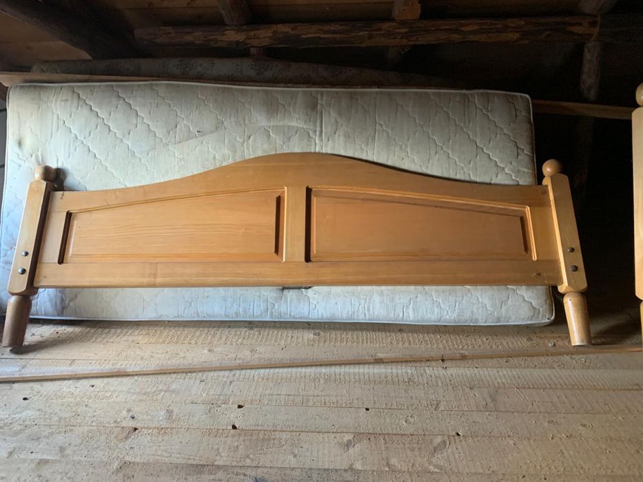 Vand pat din lemn masiv de frasin