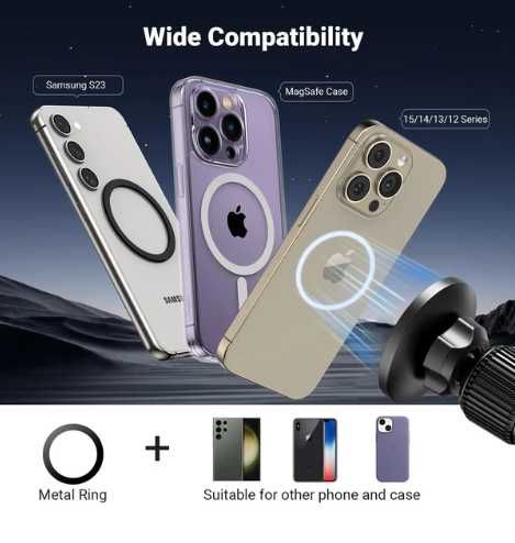 Suport Magnetic auto pentru telefon GlaRid