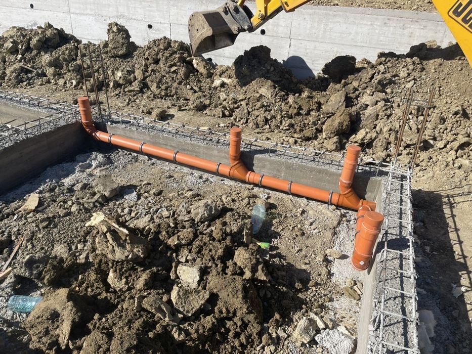 Canalizari exterioare pluviale drenaje