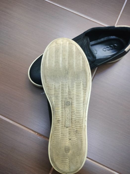 Ecco espadrile piele
