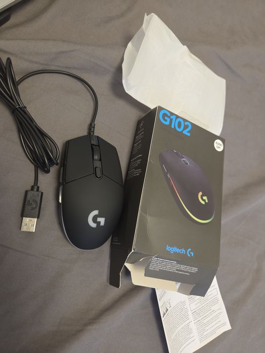 Mouse gaming logitech G102 iluminare rgb