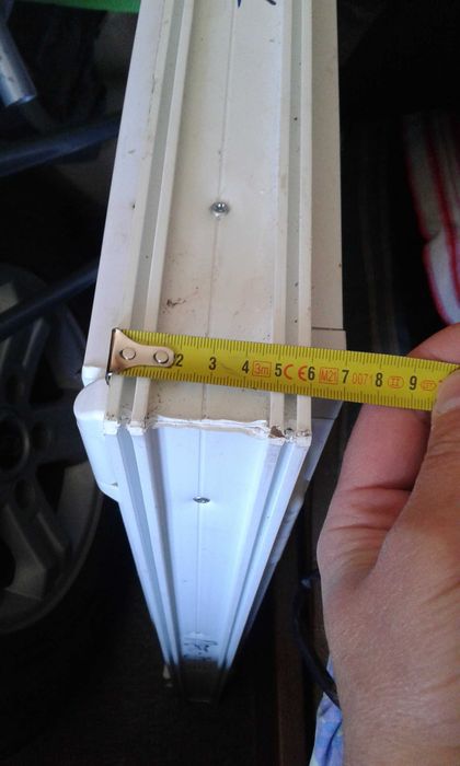 Пвц прозорец за баня двоен стъклопакет нов