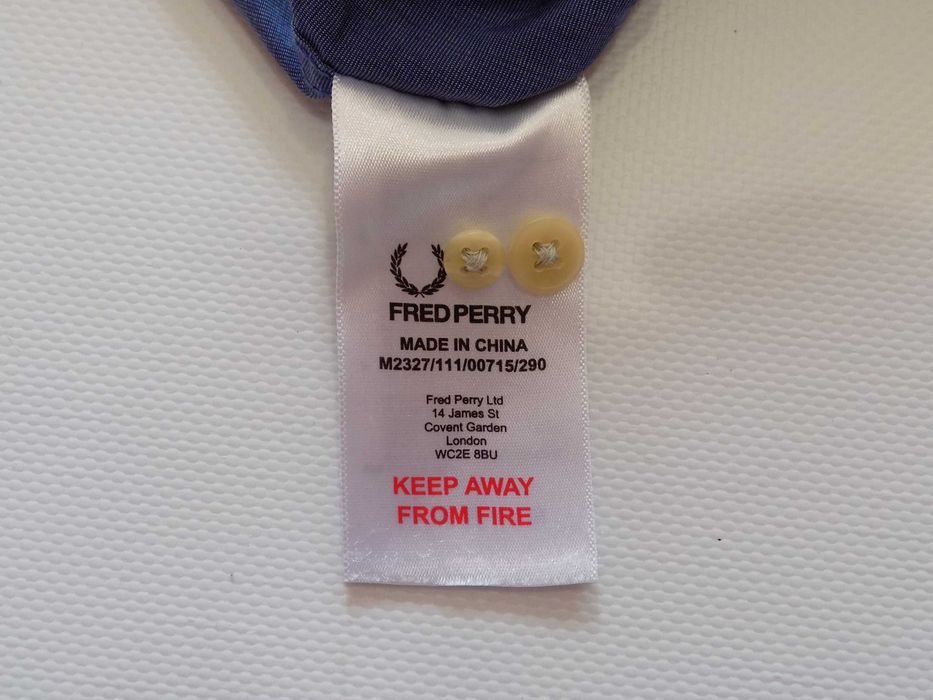 тениска fred perry риза блуза фанела горнище худи оригинална мъжка M/S