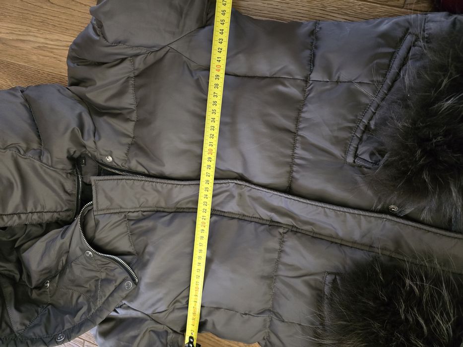 Geaca cu blană naturala